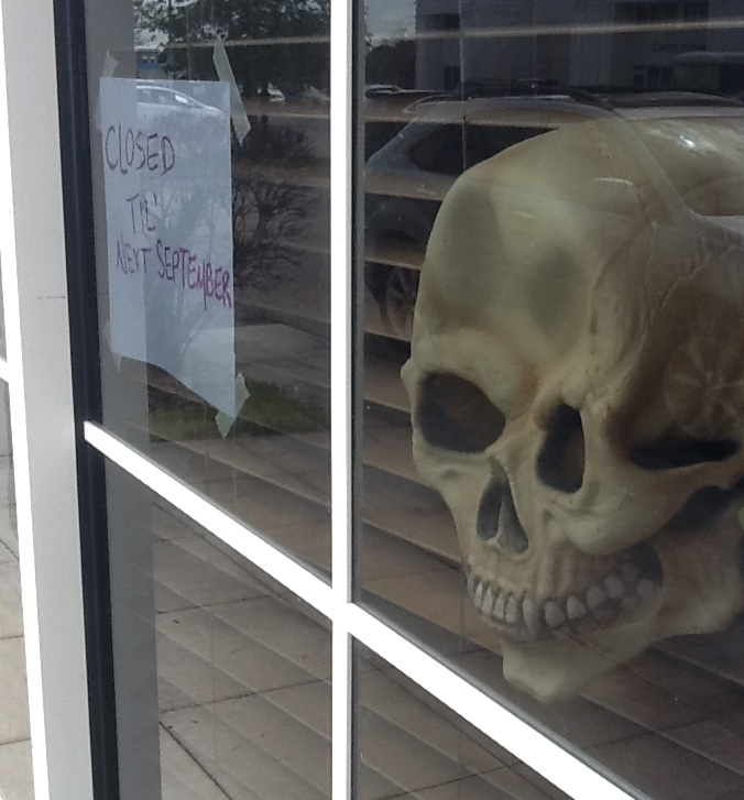 Halloween Shop - Closed Until Next September